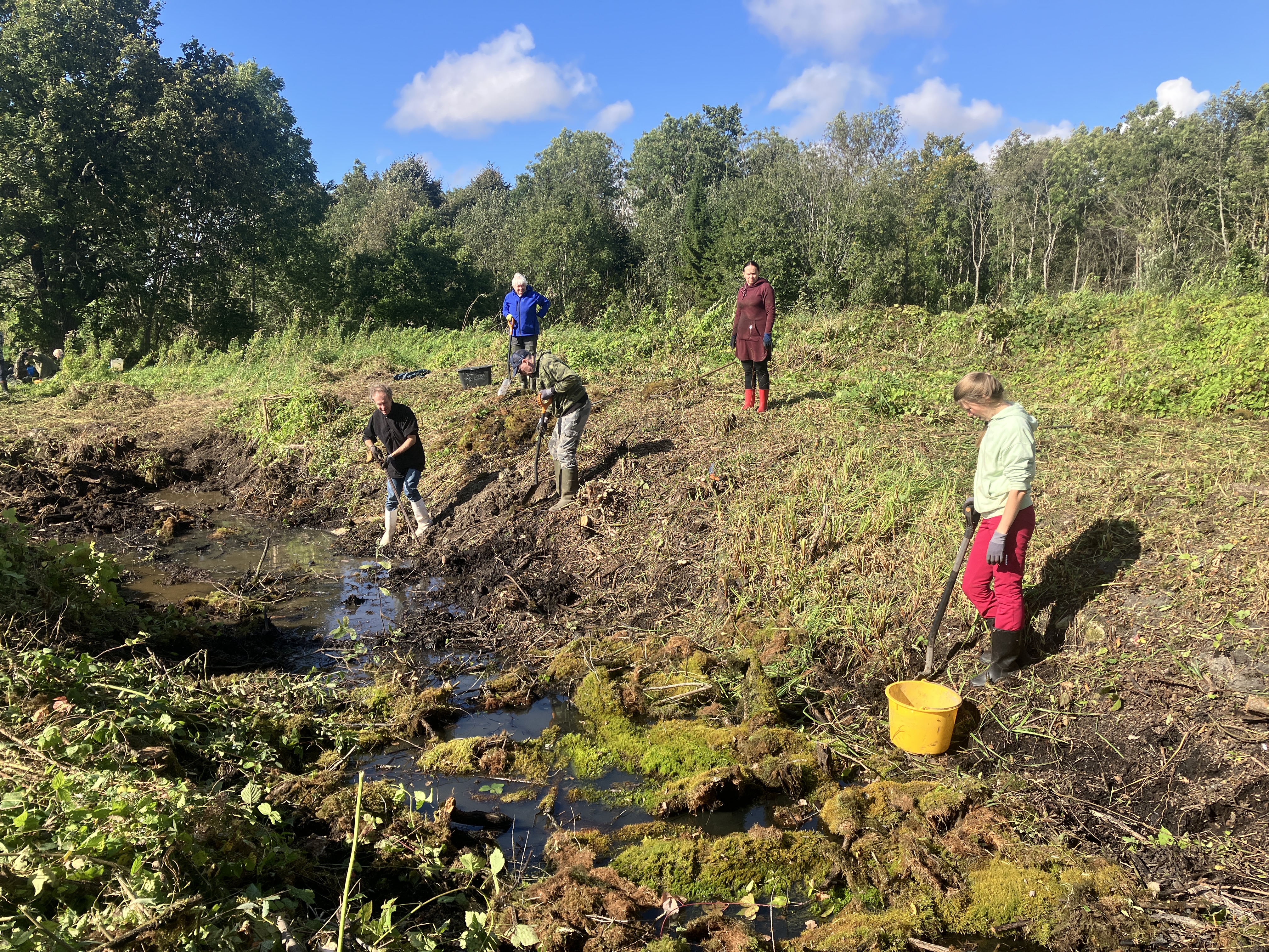 Suvel tehtud talgutegevused Penijõel